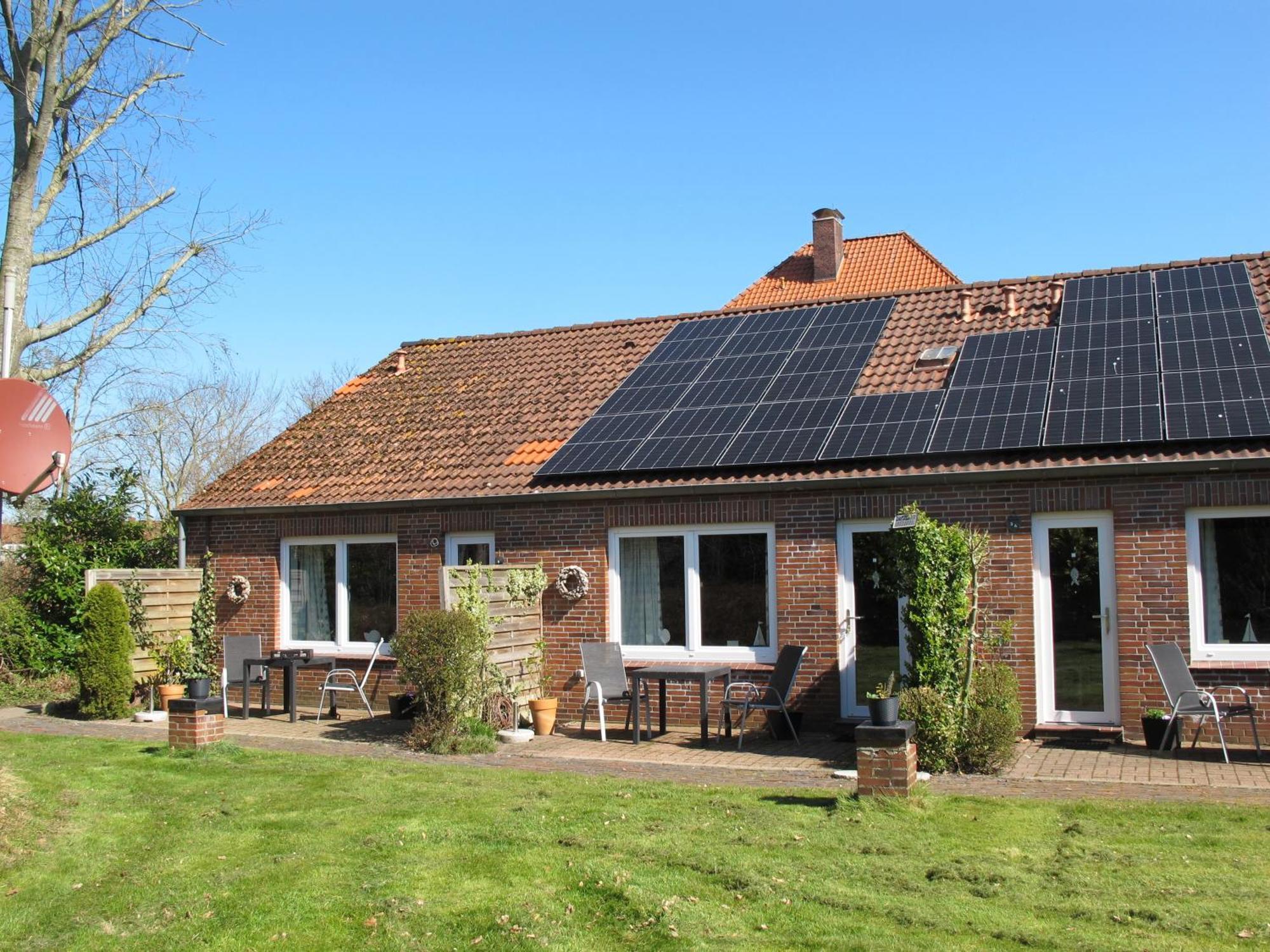 Reihenhaus Meta Dorn101 Naehe Dornumersiel An Der Nordsee Bagian luar foto